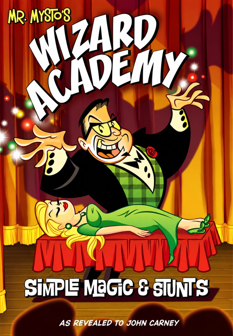 Mr. Mysto’s Wizard Academy illustrated cover