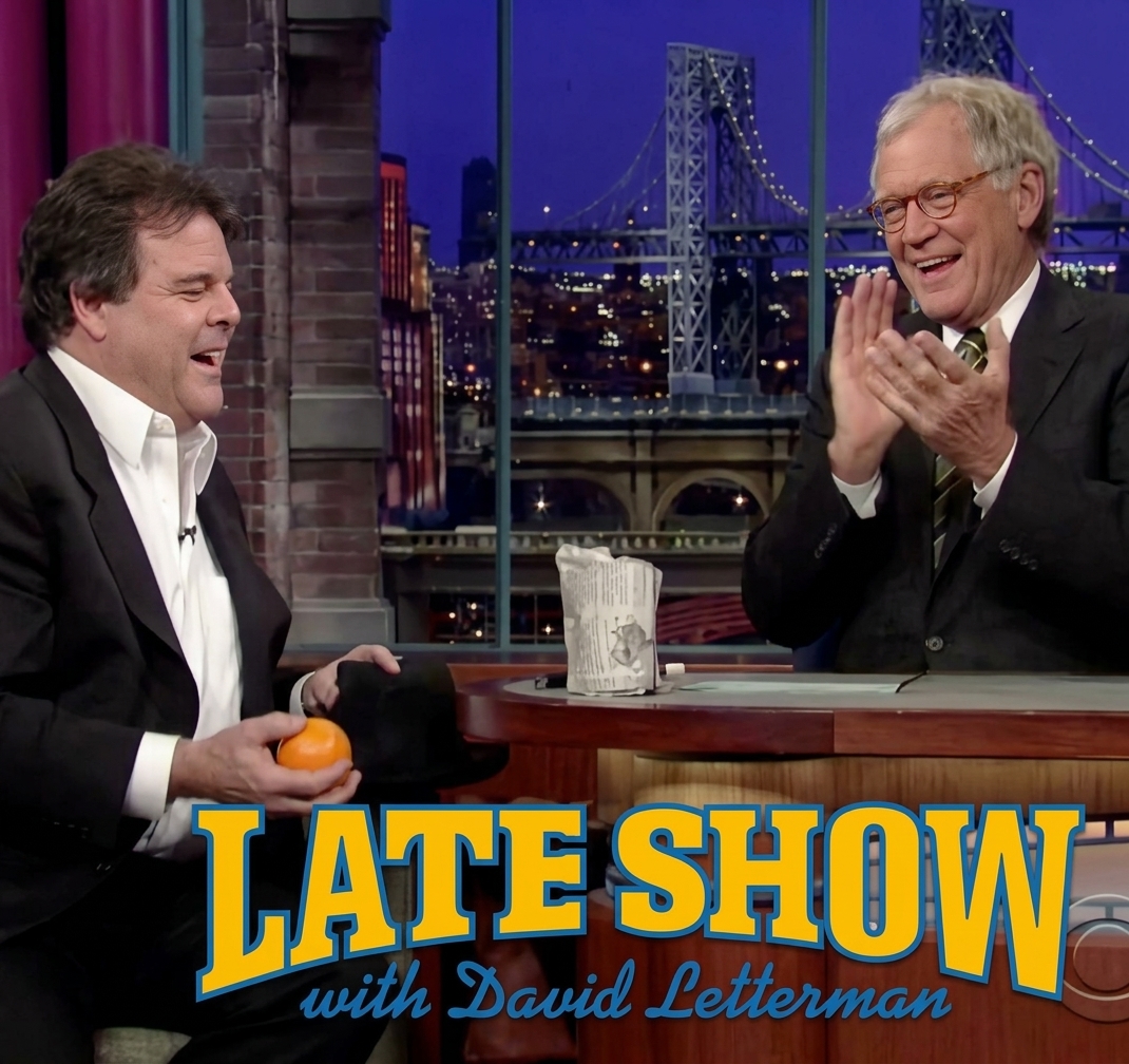 John Carney performing for David Letterman